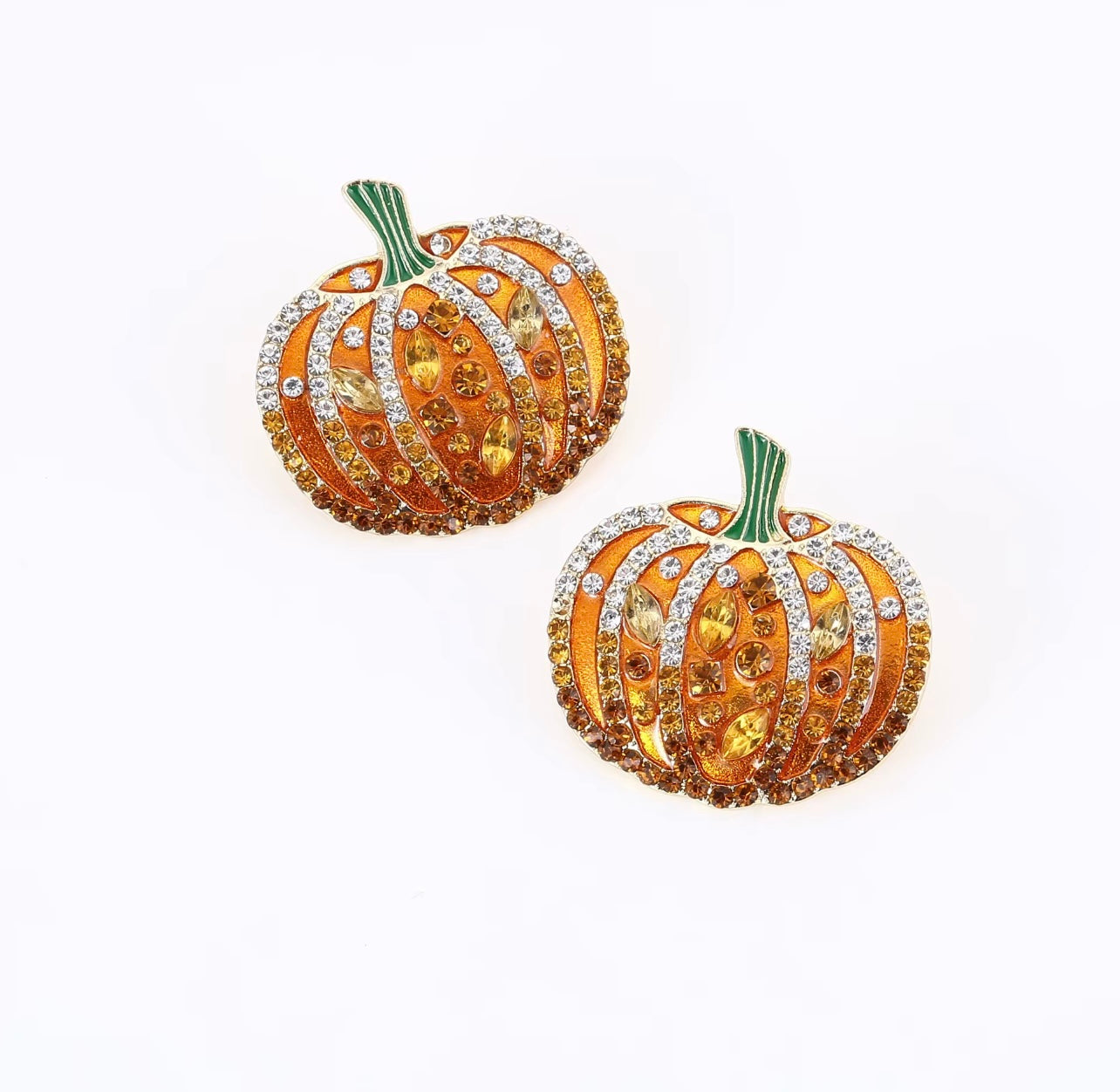 Pumpkin Earrings
