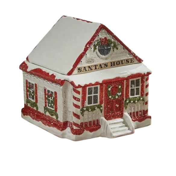 Vintage Town Square Cookie Jar
