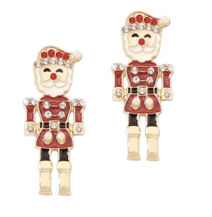 Santa Earrings