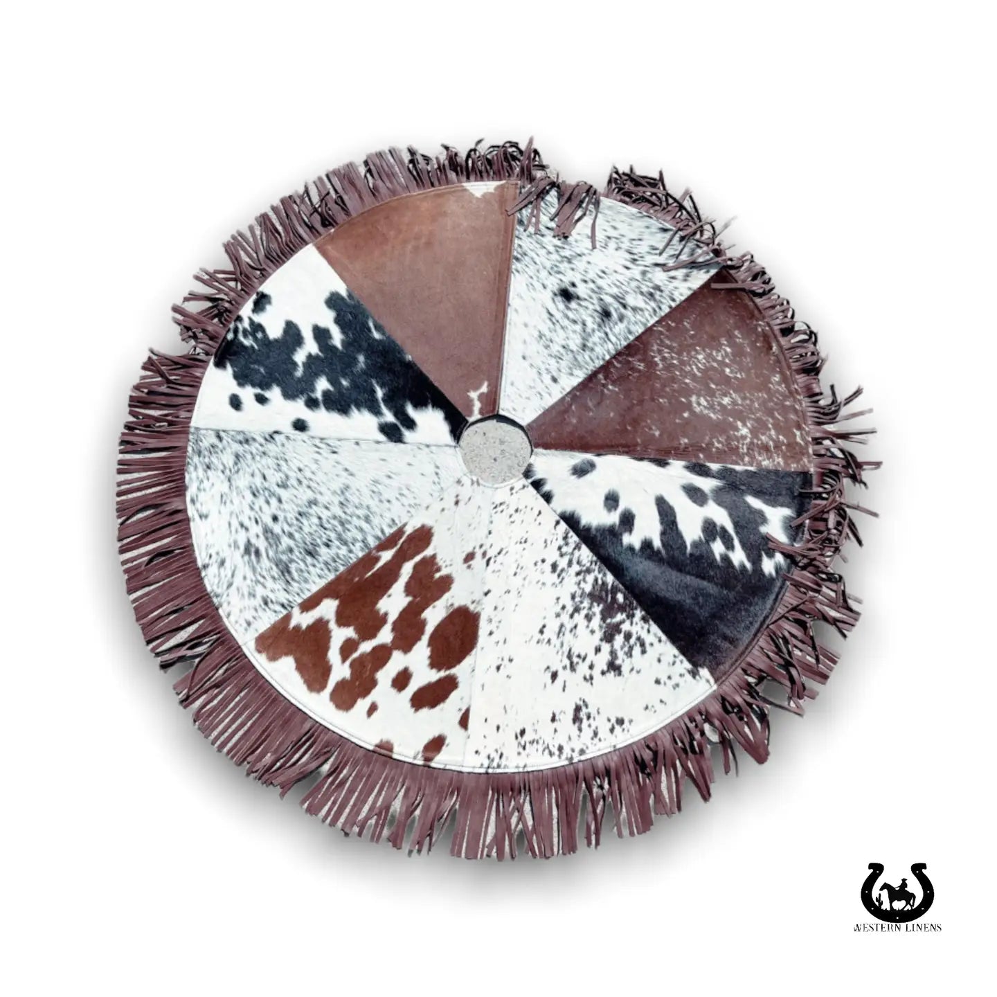 Genuine Cowhide Tree Skirt