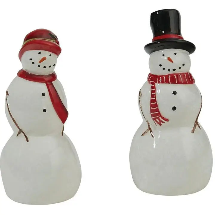 Snowmen Salt and Pepper Shakers