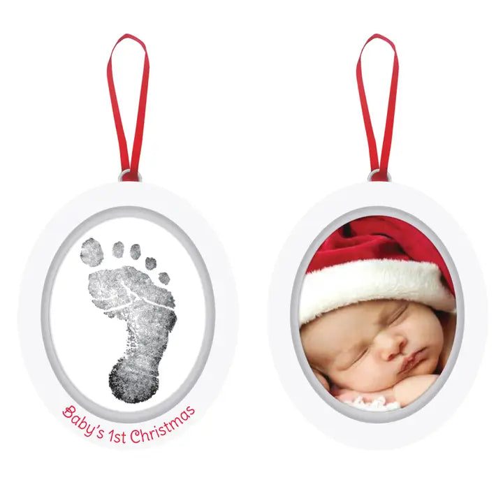 Babyprints Photo Ornament with Clean Touch Ink