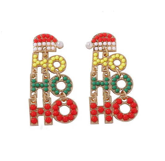 Ho Ho Ho Earrings