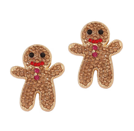 Gingerbread Earrings