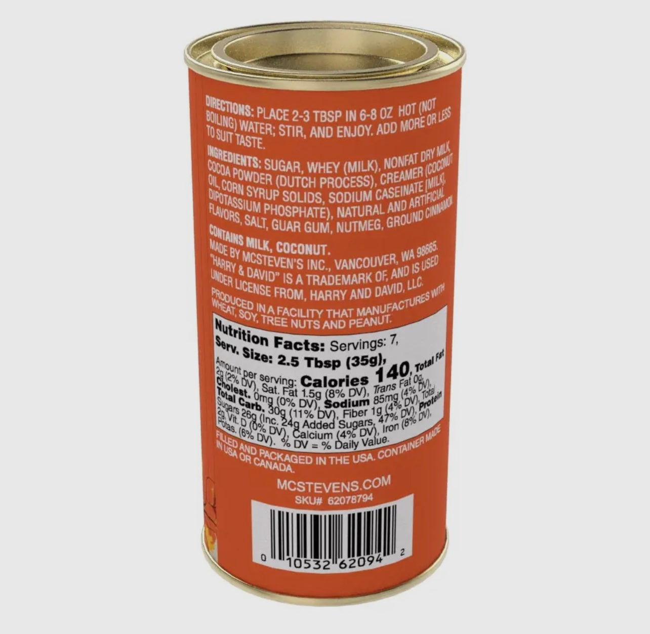 Pumpkin Hot Cocoa Mix