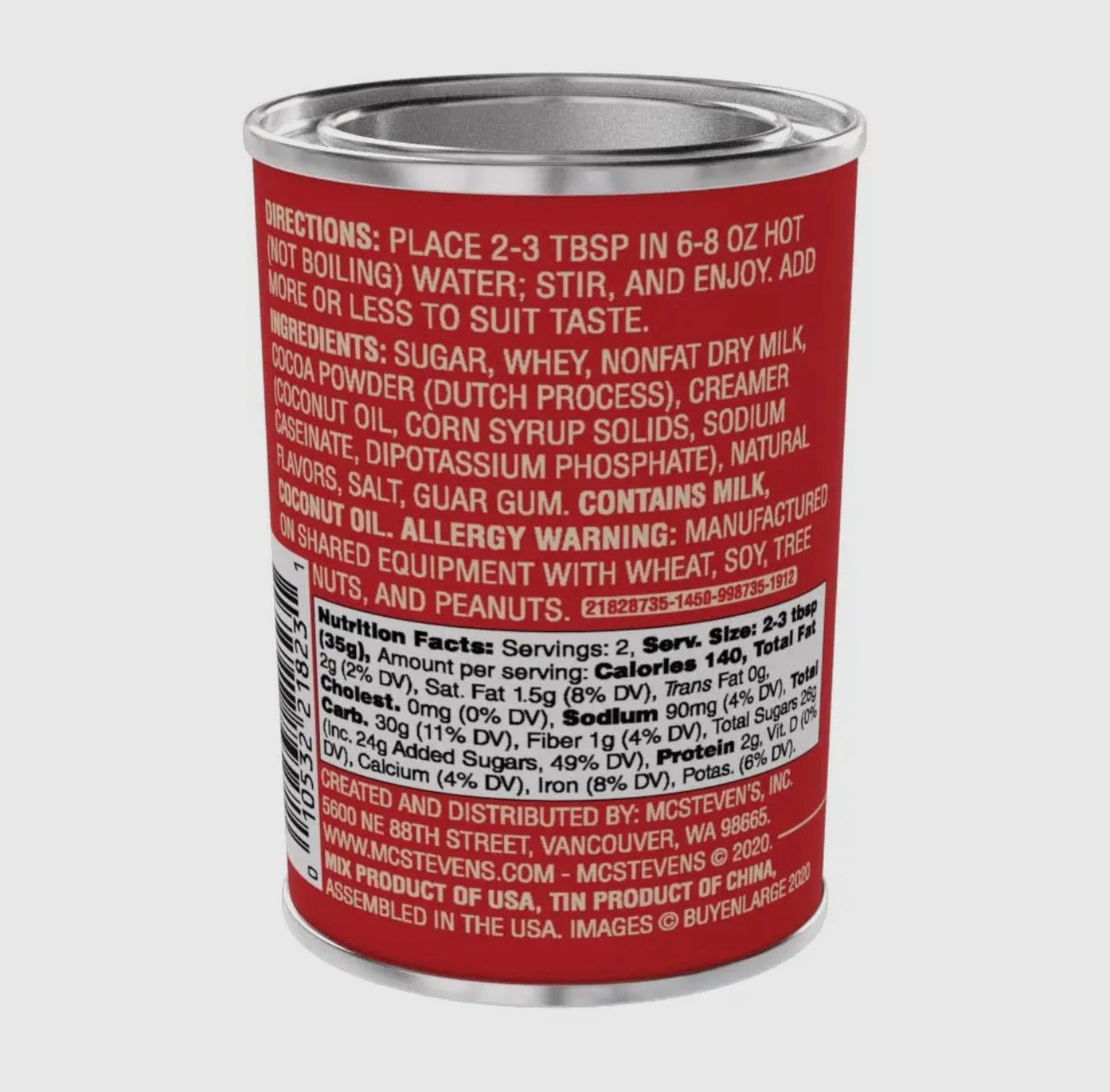 Peppermint Hot Cocoa Mix