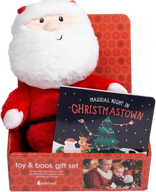Santa Book and Toy Gift Set