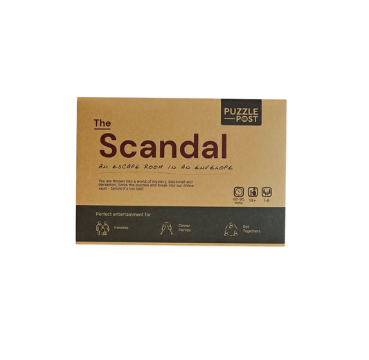 Scandal - An Escape Room in an Envelope