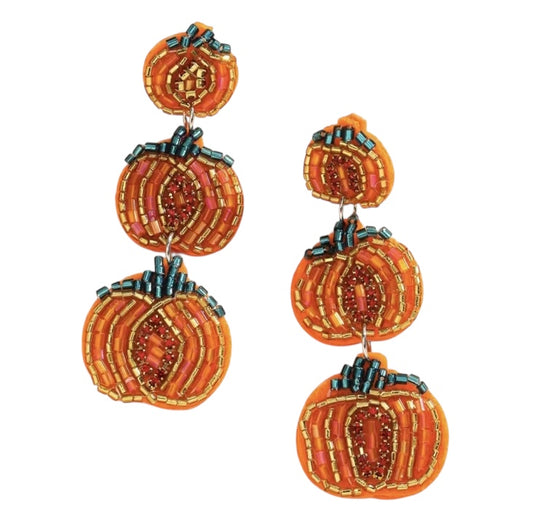 Pumpkin Earrings