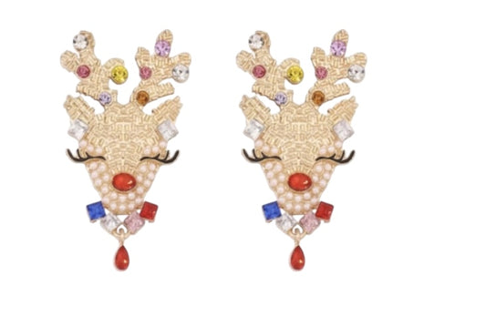 Reindeer Earrings