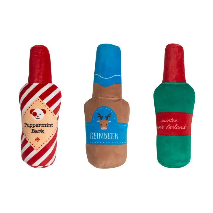 Holiday Spirits Dog Toys (3)