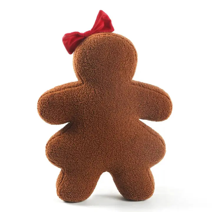 Girl Gingerbread Pillow